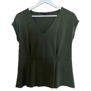 Banana Republic Olive Green Blouse